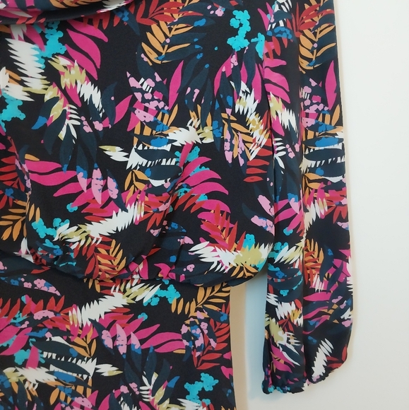 SALONI LEXI  SILK DRESS SIZE 2 - Picture 8 of 9